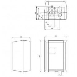 Grundfos Dispositif de récupération d'eau de pluie RMQ3-45B Kobleo