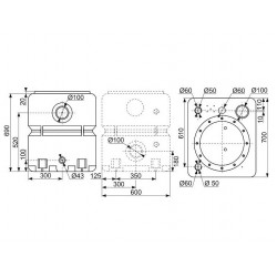 Grundfos Station de relevage 270L Unolift AP35B.50.06.A1 Grundfos Kobleo Grundfos Station de relevage 270L Unolift AP35B.50.06.A1 Grundfos Kobleo