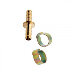 Mecafer Jonction double tuyau 8x13 colliers Kobleo