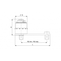 Bahco Multiplicateur de couple standard 680 Nm 9505-3400 Bahco Kobleo