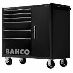 Bahco Servante classique C75 6 tiroirs armoire latérale noir 986x501x1100mm  Kobleo
