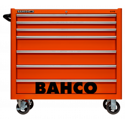 Bahco Servante classique C75 40 7 tiroirs orange charge 1100 kg 986x501x110 Bahco Kobleo