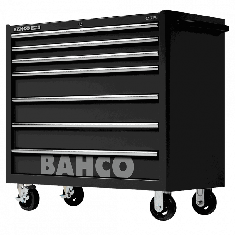 Bahco Servante classique C75 40 7 tiroirs noir charge 1100 kg 986x501x1100m Kobleo