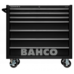 Bahco Servante classique C75 40 7 tiroirs noir charge 1100 kg 986x501x1100m Kobleo