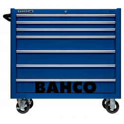 Bahco Servante classique C75 40 7 tiroirs bleu charge 1100 kg 986x501x1100m Kobleo