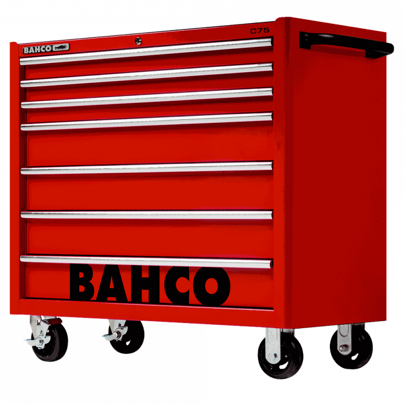 Bahco Servante classique C75 40 7 tiroirs rouge charge 1100 kg 986x501x1100 Bahco Kobleo