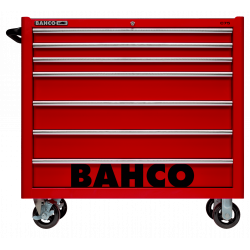 Bahco Servante classique C75 40 7 tiroirs rouge charge 1100 kg 986x501x1100 Bahco Kobleo