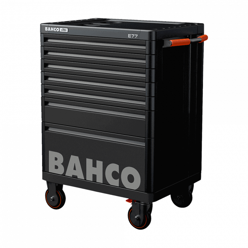 Bahco Servante « Premium Storage HUB » E77 66 cm avec 7 tiroirs Noire 1477K7 Bahco Kobleo