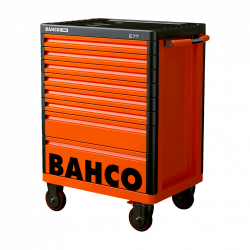 Bahco Servante « Premium Storage HUB » E77 66 cm avec 8 tiroirs orange 1477K Kobleo