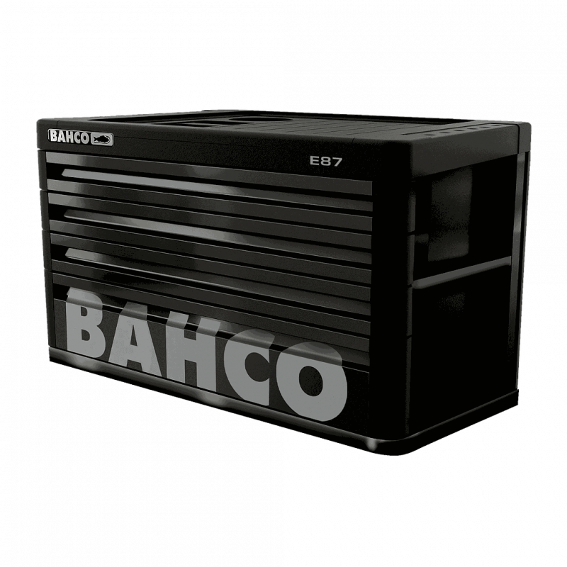 Bahco Coffre « storage hub » premium E87 noir 4 tiroirs charge 400 kg 690x51 Bahco Kobleo