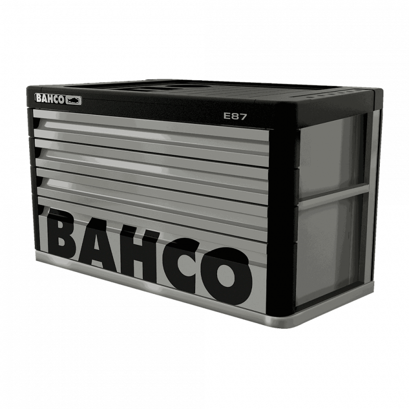 Bahco Coffre « storage hub » premium E87 gris 4 tiroirs charge 400 kg 690x51 Bahco Kobleo