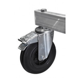 Centaure Plate-forme de rayonnage aluminium Haut. travail 3,50 m 6 marches ERM Kobleo