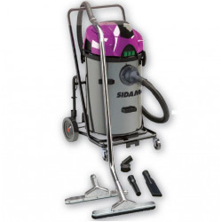 Sidamo Aspirateur Jet 100 I90 cuve inox 88L 3x1200W avec kit gravats Sidamo Kobleo