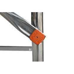 Centaure Echafaudage aluminium 1 niveau hauteur travail 380 m base pliante STM  Kobleo