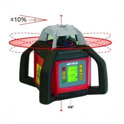 Metrica Laser rotatif portée 500 m IP54 INCLIGRAD 2 61345 Metrica Kobleo