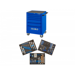 Irimo Servante d'atelier 6 tiroirs avec 177 outils 823 x 501 x 678 mm 9066K6 Irimo Kobleo