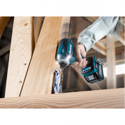 Makita Ensemble 3 machines 40 V max Li-Ion 4 Ah XGT (DF001G GA005G TD001G) DK Kobleo