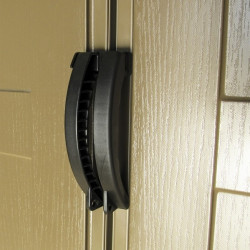 Duramax Abri de jardin DUWS1010PR en pvc woodstyle premium 10,56m2 Duramax Kobleo