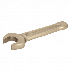 Bahco Clé à fourche à frapper antidéflagrante 110 mm aluminium bronze NS100 Bahco Kobleo Bahco Clé à fourche à frapper antidéflagrante 110 mm aluminium bronze NS100 Bahco Kobleo