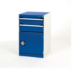 Bott Armoire 1 porte,2 tiroirsh:800mm et larg:525mm Bott Kobleo