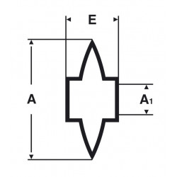 Virax 10 Molettes pour coupe-tube 18,5 x 4,77 x 3,15 mm Kobleo