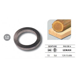 Leman 1 Rouleau de 50 mètres Lame scie à ruban en acier C75 15x06 pas de 6 1 Leman Kobleo