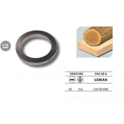 Leman 1 Rouleau de 50 mètres Lame scie à ruban en acier C75 30x06 pas de 8 1 Leman Kobleo