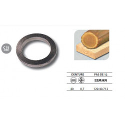 Leman 1 Rouleau de 50 mètres Lame scie à ruban en acier C75 40x07 pas de 12  Leman Kobleo