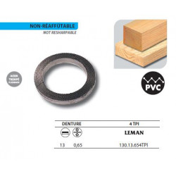 Leman 1 Rouleau de 50 mètres Lame scie à ruban en acier trempé Flexback 13x0 Leman Kobleo