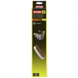 Ryobi 5 Bandes abrasives 50 x 686 mm pour touret à meuler grain 80 BSS50A5 Ryobi Kobleo