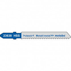 Metabo 5 Lames de scies sauteuses 51 x 1 mm pour métal Kobleo