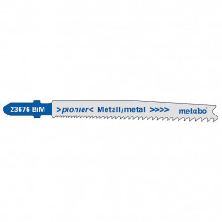 Metabo 5 Lames de scies sauteuses 74 x 1 mm pour métal Kobleo Metabo 5 Lames de scies sauteuses 74 x 1 mm pour métal Kobleo
