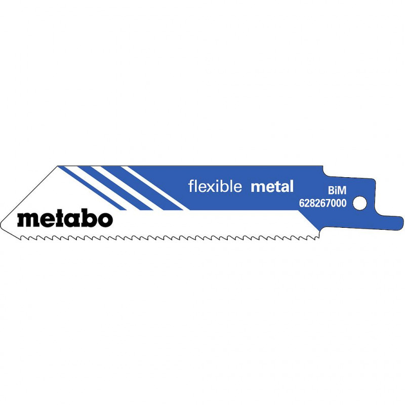 Metabo 5 Lames de scie sabre « flexible metal » 100 x 0,9 mm Kobleo