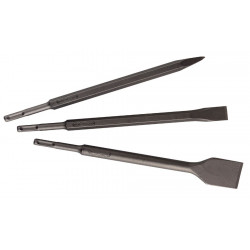 Metabo 3 pièces de burins SDS-Plus 1 pointu 1 plat Kobleo