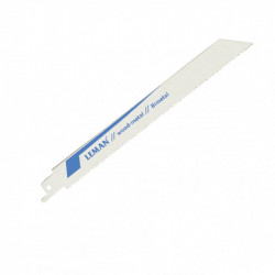 Leman 100 Lame de scie Sabre / 180mm Pas Variable 25/18mm Bois avec Clous Leman Kobleo