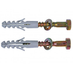 Fischer 2 Fixations pour petit chauffe-eau 10 x 70 mm 835127 Fischer Kobleo