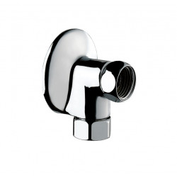 Delabie 2 raccords applique avec écrou collet battu Diam 14 MF1/2 laiton chro Kobleo