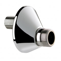 Delabie 2 Raccords décalés M1/2 M3/4 sous rosace entraxe 21mm Delabie Kobleo