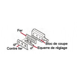 Makita 2 Plaquettes carbure réversibles 12 mm pour KP312S Kobleo
