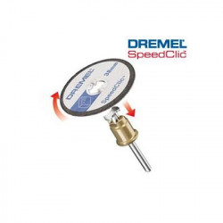 Dremel 5 disques à tronçonner 38mm spécial plastique Kobleo