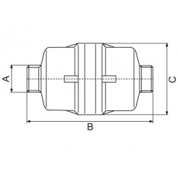 RBM Anti-calcaire magnétique mâle 2'' RBM Kobleo