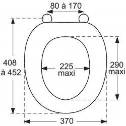 Siamp Abattant Esterel Premium blanc Kobleo