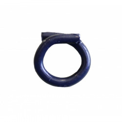 Edma Agrafe OMEGA 20 galva plastifié gris, 1000 pièces 43201 Edma Kobleo