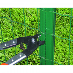 Edma Agrafeuse à grillage 43855 Uni-Clip Beca pour poteaux ronds Edma Kobleo