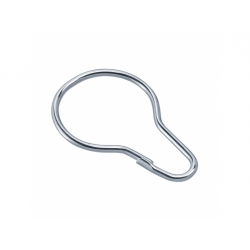 Pellet Anneaux rideaux de douche, Laiton chromé Pellet Kobleo