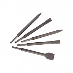 Metabo 5 pièces de burins SDS-Plus 2 pointus 2 plats Kobleo