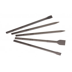 Metabo 5 pièces de burins SDS-Max 2 pointus 2 plats Kobleo