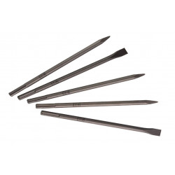 Metabo 5 pièces de burins SDS-Max 3 pointus 2 plats Kobleo