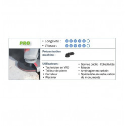 Sidamo 5 Disques semi-flexible Sidaflex D125x22,23mm C60 carbure Sidamo Kobleo