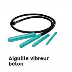 Imer Aiguille vibreur béton AVPI38/3 D38mm flexible 3m Imer Kobleo